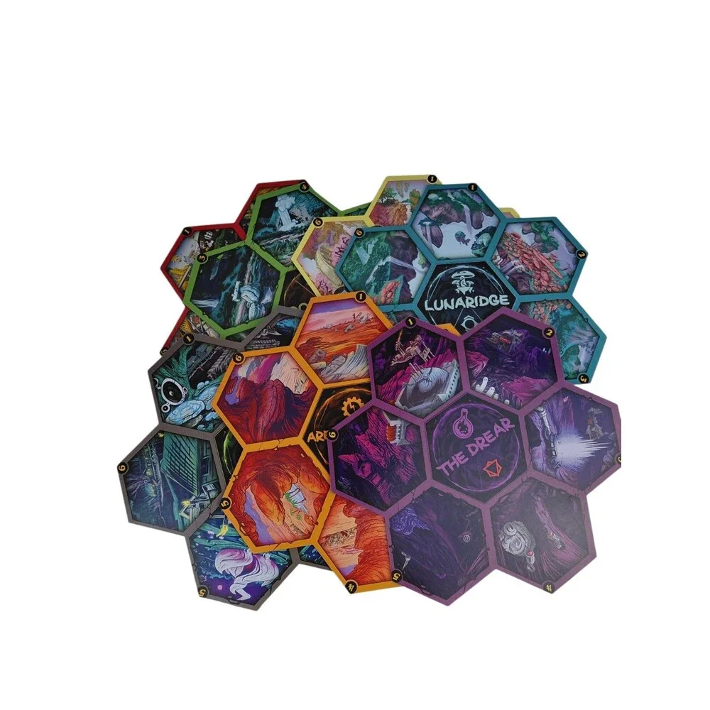 Champions of Hara Board Game Greenbrier Games Complete VGUC
